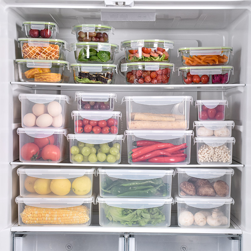 What are the characteristics of food storage containers