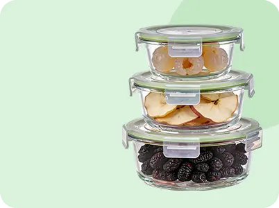 Glass Food Storage Container